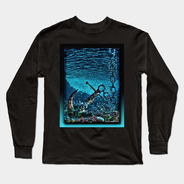 Anchor Long Sleeve T-Shirt by rgerhard